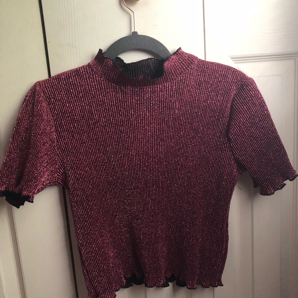Forever 21 Sparkly Top